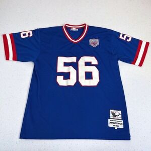 New York Giants Lawrence‎ Taylor Mitchell & Ness Throwbacks Superbowl Jersey 58